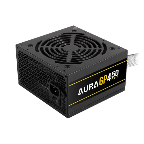 Gamdias AURA GP450 PRO 450W 80 Plus White Certified ATX Power Supply Black